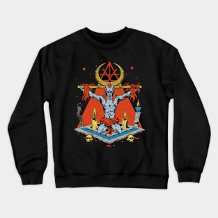 Metallic Mysteries: Stannic Occultism Crewneck Sweatshirt